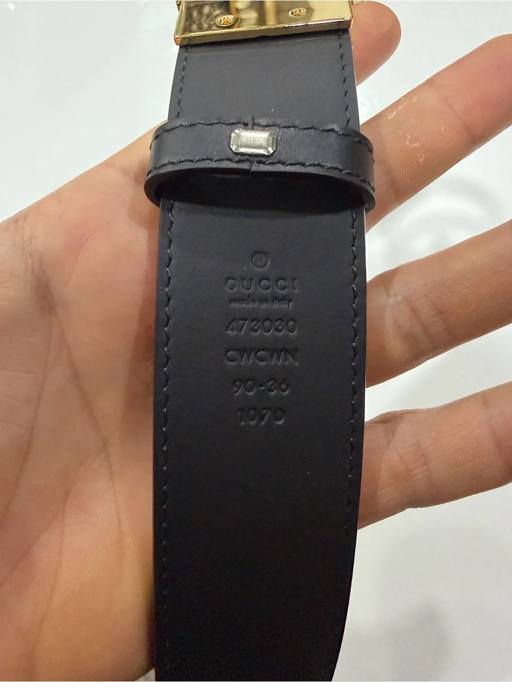 Gucci Belt Reversible GG Marmont belt